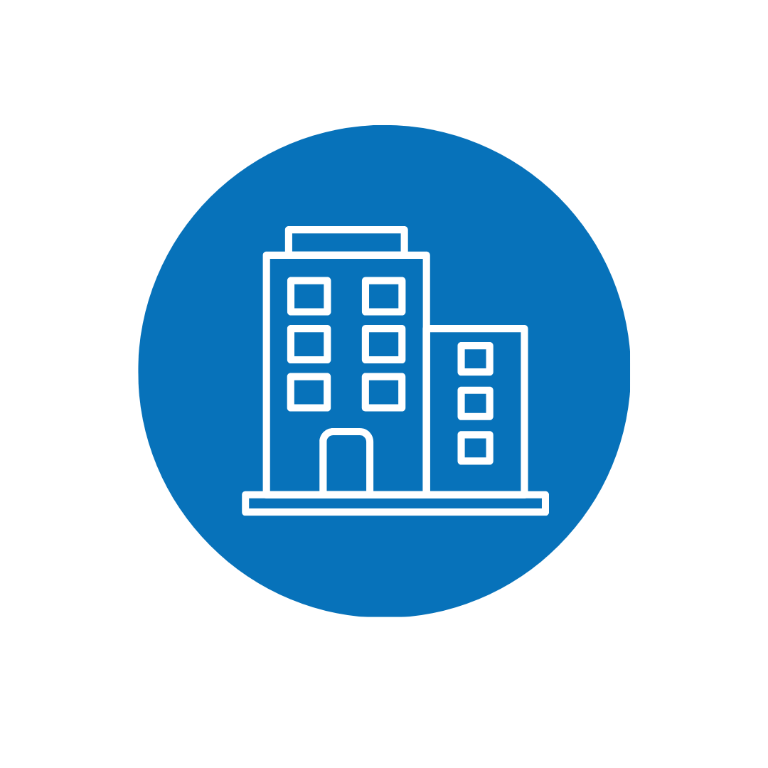 Image of buildings representing nonprofits capacity strengthened because of GiveNKind