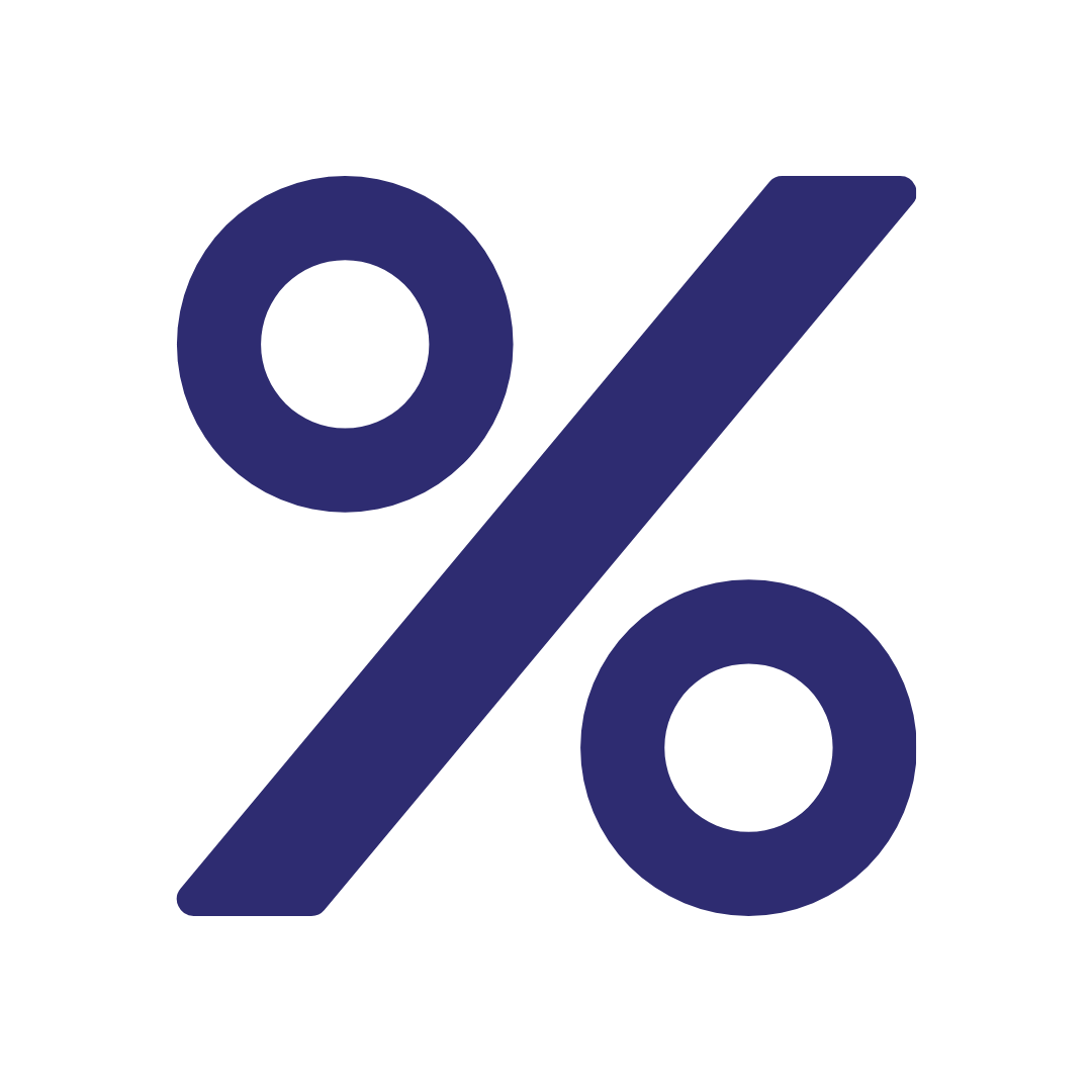 Image of a Percentage Sign