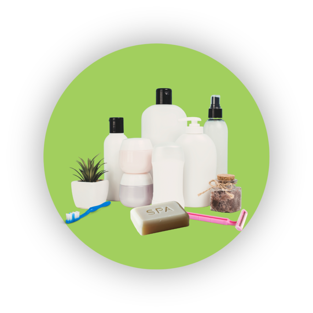 Photo of essential products for our nonprofit partners