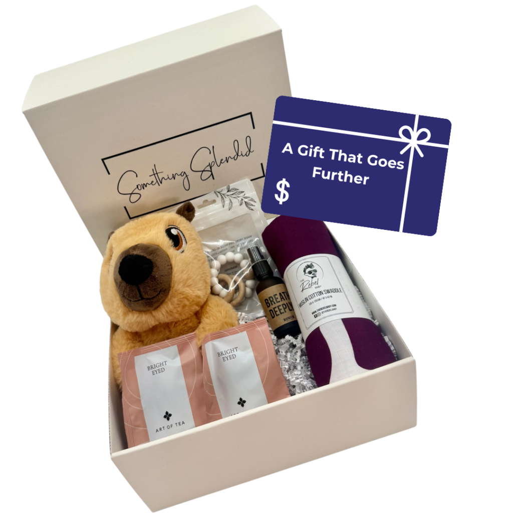 A gift box with a GiveNKind giftcard